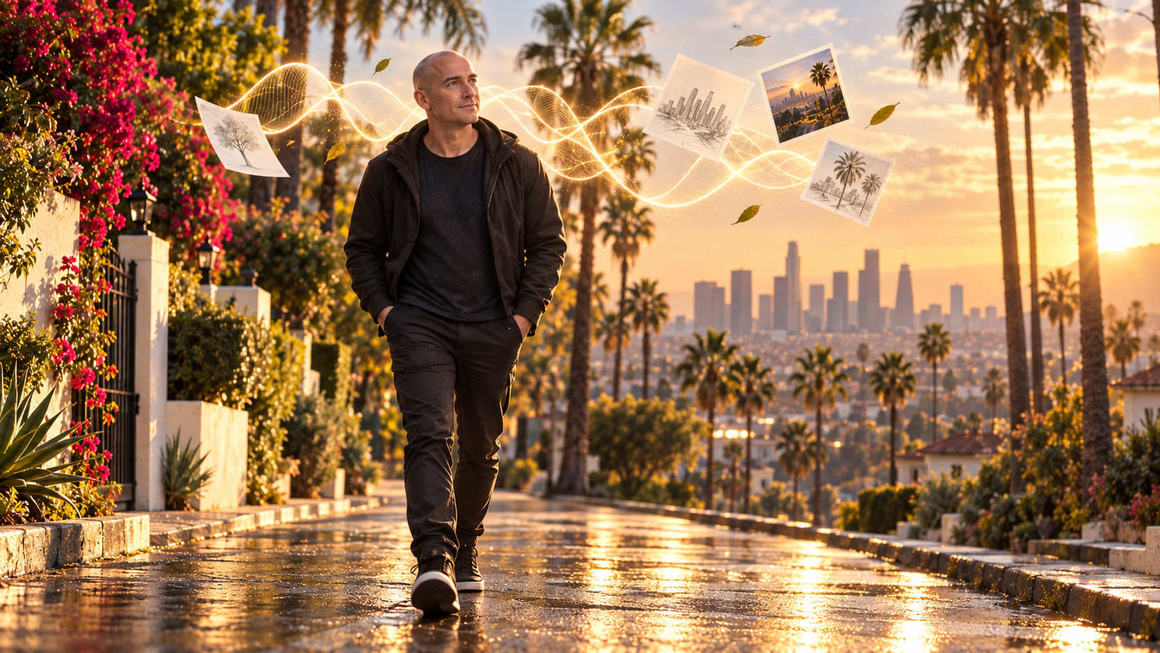 Promotional still for the Conversation essay series.