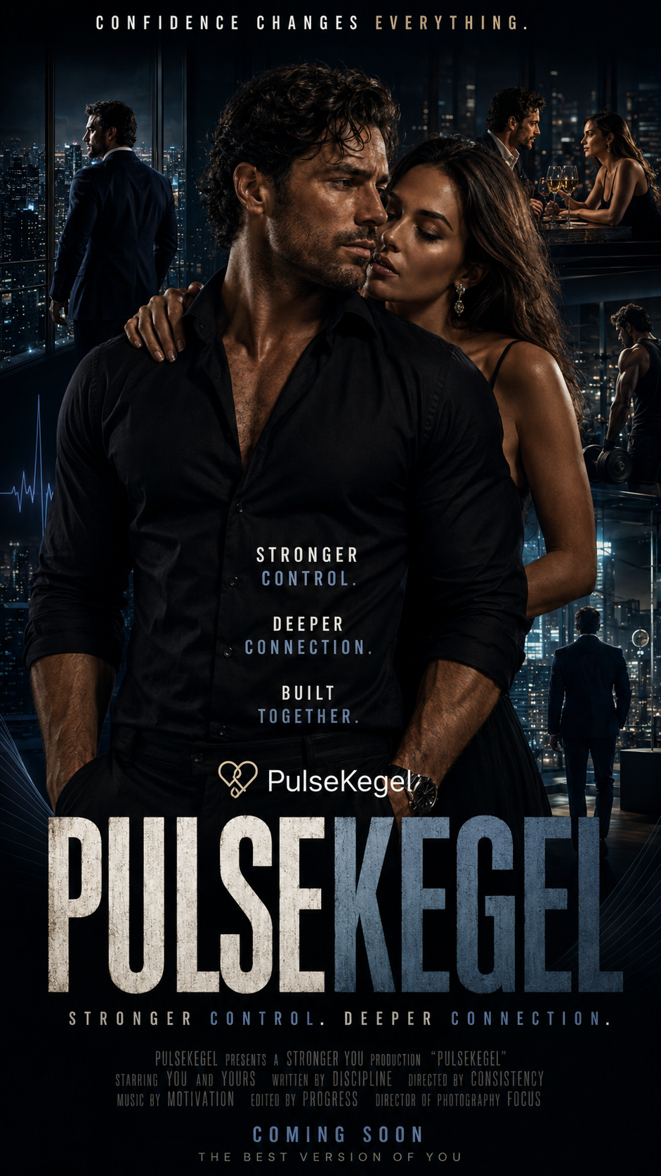 PulseKegel cinematic campaign poster