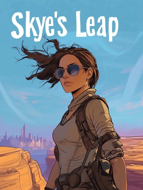 Book cover for Skye's Leap by Ashley Mason